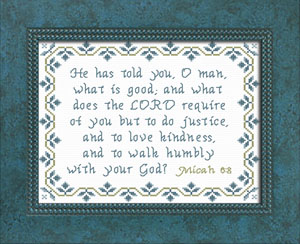Walk Humbly With Your God - Micah 6:8